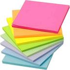 AiTodos® 800 Notas Adhesivas 76x76, Notas Adhesivas para Escribir, Fáciles de Escribir, Restickable, para Escuela, Hogar, Oficina
