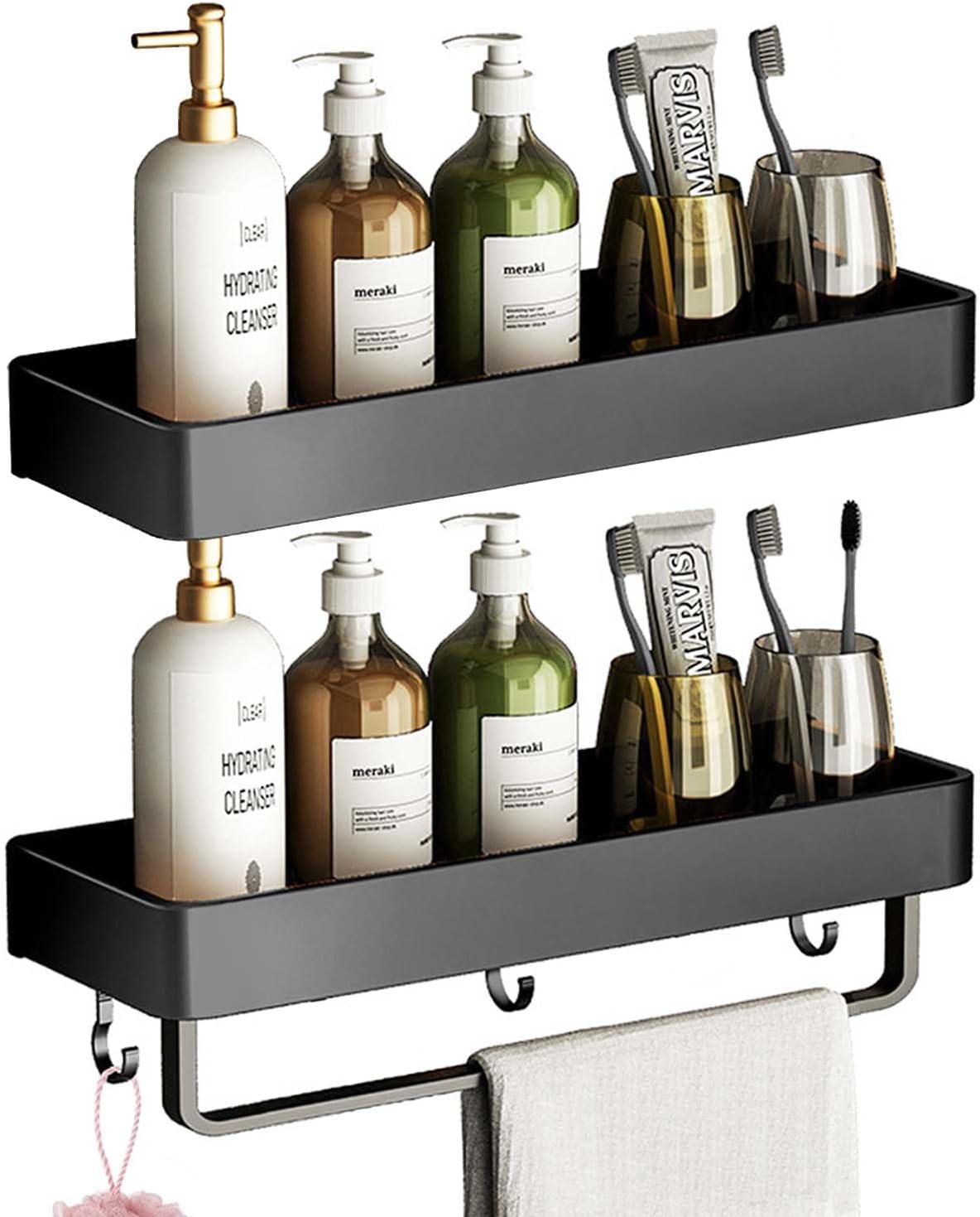 AiTodos® 2pcs Estanteria Ducha