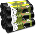 Aitodos® 60 Bolsas de Basura 35L, LxH: 57x65cm, Negro, Bolsa de Basura de Polietileno,Adecuado para Contenedores de Basura de Hasta 35L, Bolsas de Basura para Cocina y Sala de Estar